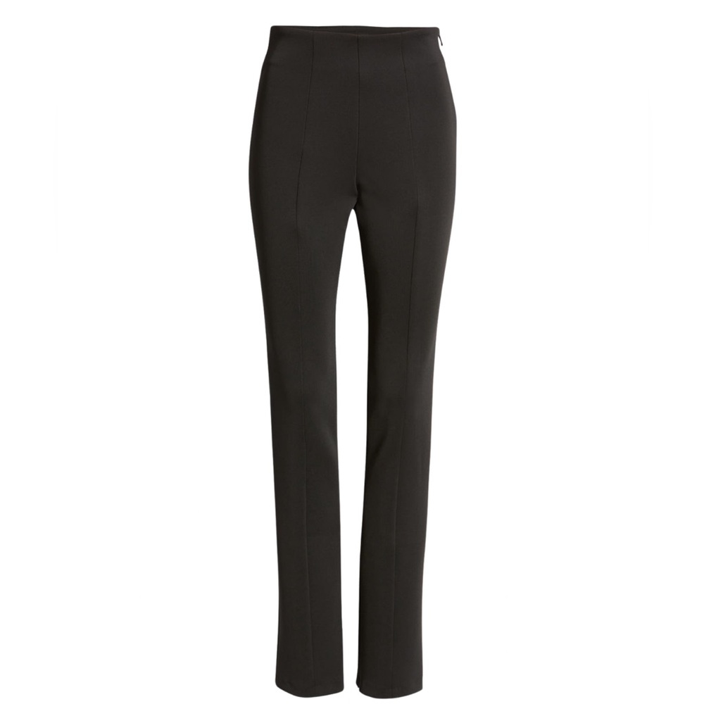 Good American Zip Hem Scuba Knit Pants